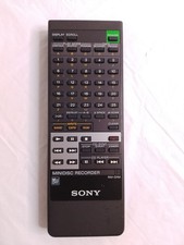 Original Sony RM-D1M MiniDisc Recorder Remote Control - Tested  Working OEM