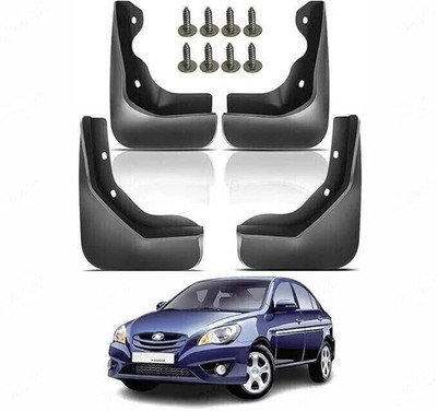 Mud Flap Guard Set (Set of 4 Pcs)|Compatible For Verna Type 2 2014-2020 | GS-35
