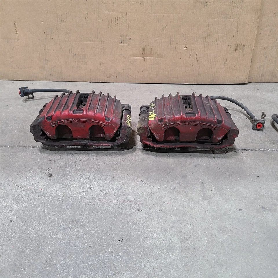Juego de pinzas de freno delanteras traseras Corvette C5 97-04 pinzas Pbr Aa7349 Foto 2 de 4