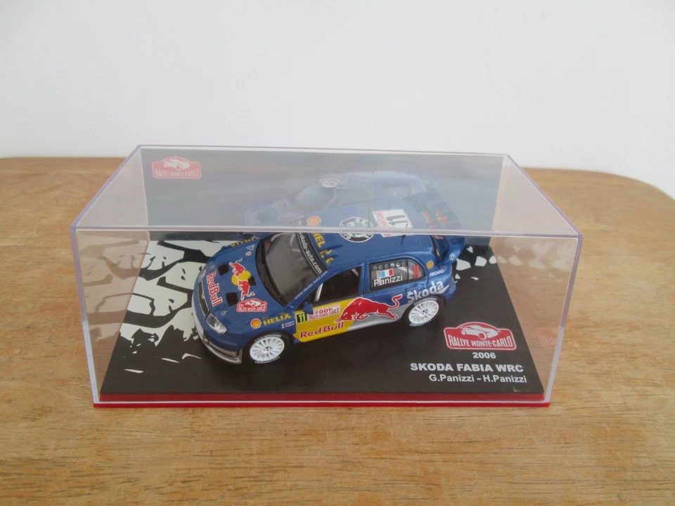 Skoda Fabia WRC - Rally Monte Carlo 2006 - G .Panizzi - 1/43 Altaya - Image 2 of 4
