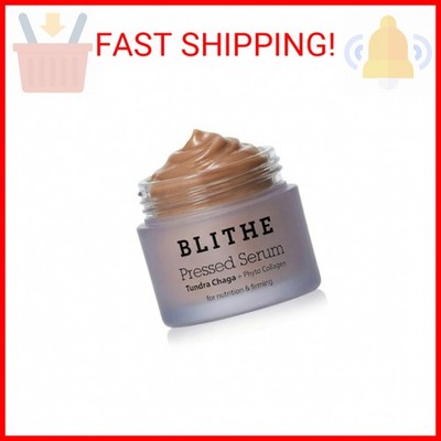 BLITHE Pressed Serum Tundra Chaga | Korean Moisturizer | Anti Aging & Skin Tight
