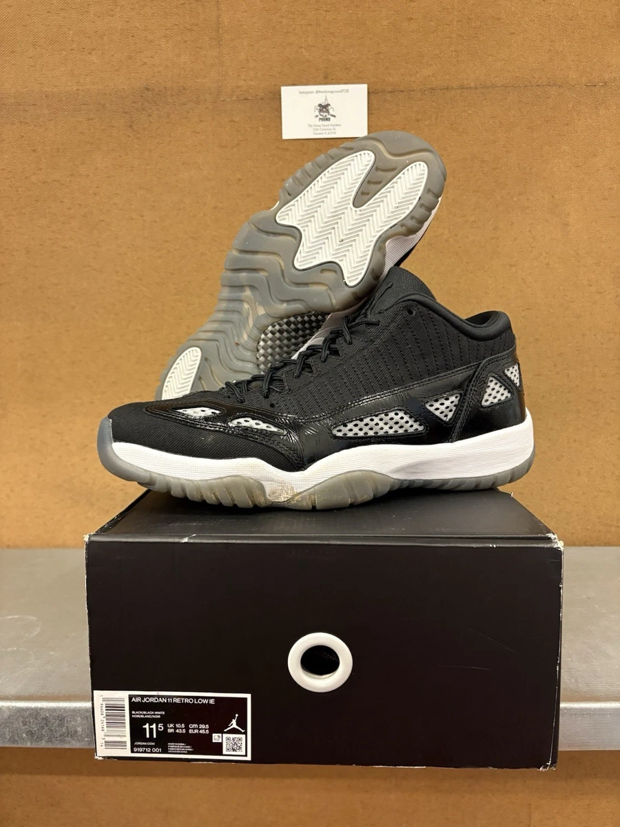 Jordan 11 Retro IE Low Black White for Sale | Authenticity