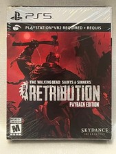 NEW The Walking Dead: Saints & Sinners Ch. 2: Retribution Payback Edition PS5