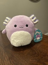 Squishmallow Monica the Axolotl Purple 7  Plush Toy New With Tags