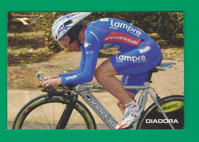 CYCLING cycling card DAMIANO CUNEGO team LAMPRE