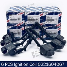 NEW 6PCS Bosch Ignition Coil 0221604067 For Mercedes CLS350 E350 ML350 R350 3.5L