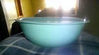 Vintage Pyrex  10'' Bowl TURQUISE