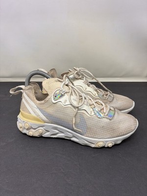 Nike Womens React Element 55 CN0147 100 SZ 6.5 UK 4 Running Walking Lightweight 