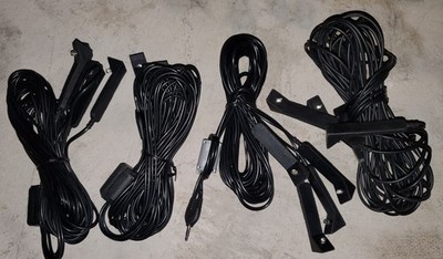 (4)  Infrared Cable Adapter Extender 4 Device IR Remote Contrller LED 3.5mm Plug