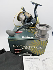 Daiwa Emcast Plus 6000 reel w/ box, extra spool, bag, manual, etc.- RP