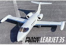 Plane Print LEARJET 35 (1716mm) 3D gedruckter...