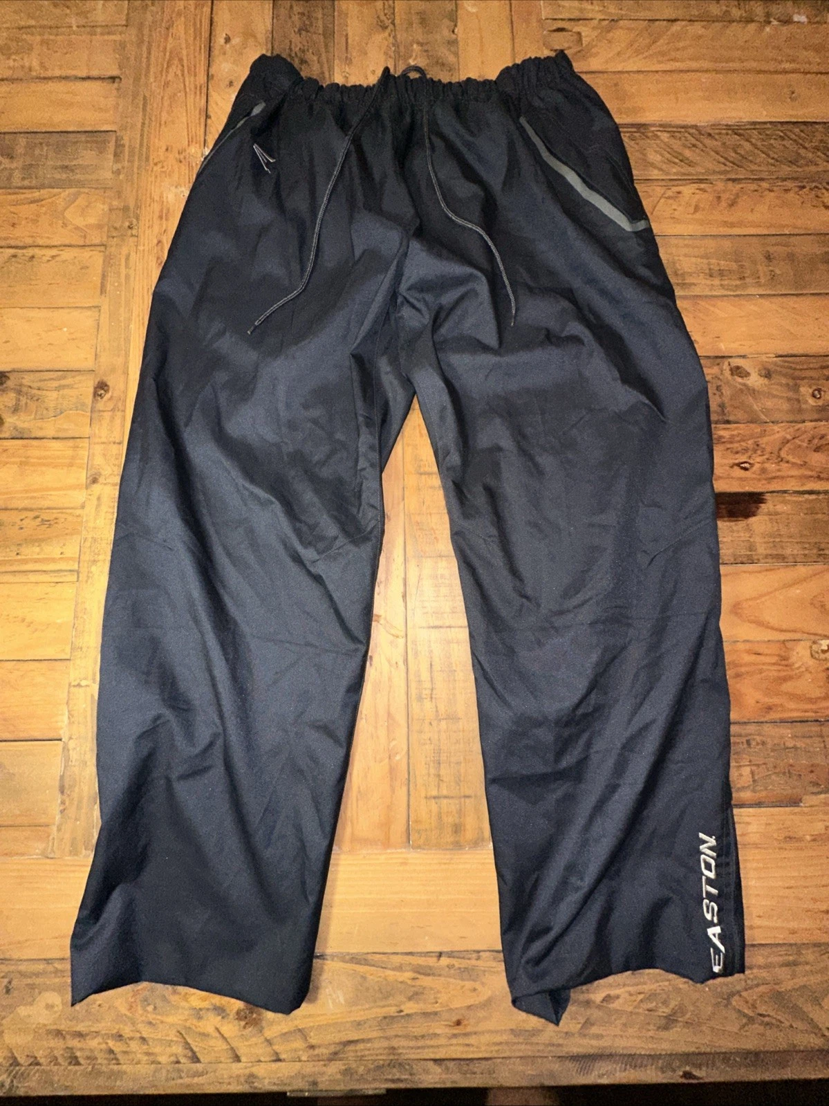 VTG Easton Windbreaker Pants (A19) Joggers Mesh Lined Zip Ankle Men’s XXL