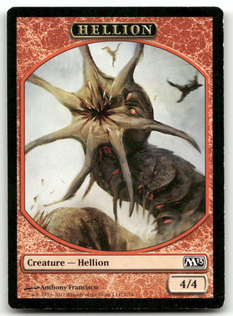 Hellion Token #7 (MP) Magic 2013 M13 Magic MTG