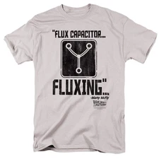 Back To The Future Fluxing Licensed Adult T-Shirt