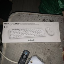 Logitech Wireless Pebble 2 Combo K380S Keyboard & M350S Mouse White Sealed