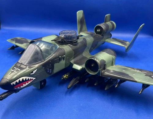 Vintage 1997 G.I. Joe ARAH a-10 Thunderbolt Warthog Tru Exclusive Near Complete