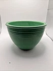 Fiesta Ware Original Green #4 Mixing Bowl - Inner Rings Homer Laughlin 1936-1938