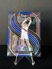 2024-25 Panini Select #199 Donovan Clingan RC Blue Prizm