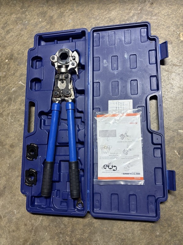 iCrimp Industrial Crimper Tool with Carrying Case and Accessories