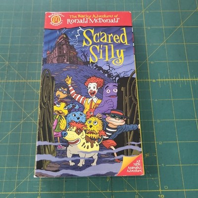 Wacky Adventures Ronald McDonald Scared Silly VHS 1998 Animated Kids