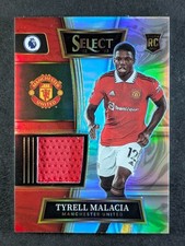 2022-23 Panini Select EPL TYRELL MALACIA RC Patch Silver Prizm #SW-TMA