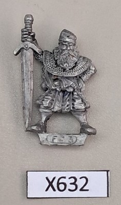GW Marauder MM61 FC5 Command - Empire Knight Swordsman (X632)  Metal