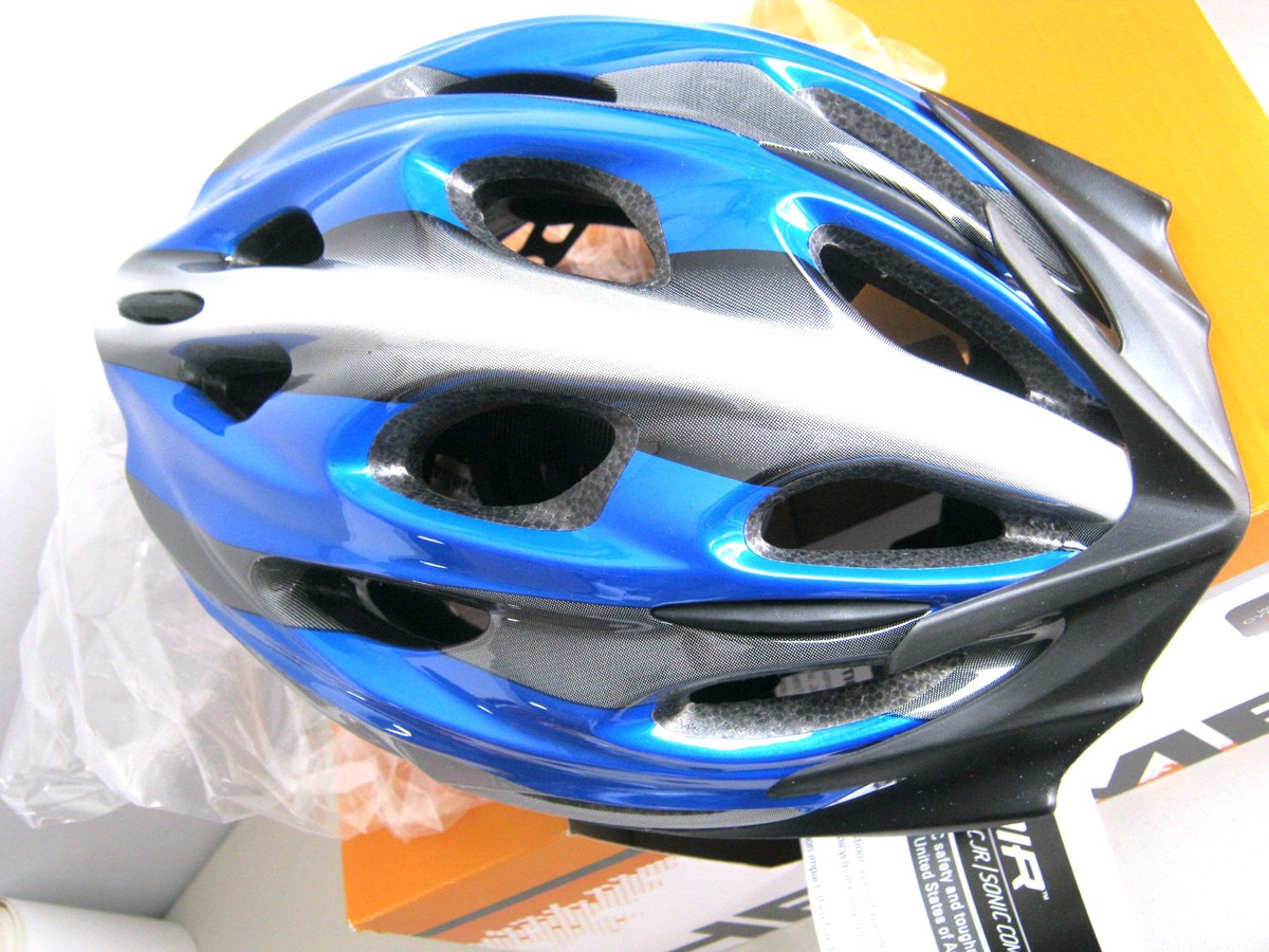 avenir urban bike helmet Avenir Urban Cycling Helmet SM/MD 52-58cm Blue Black White Bike Bicycle NEW