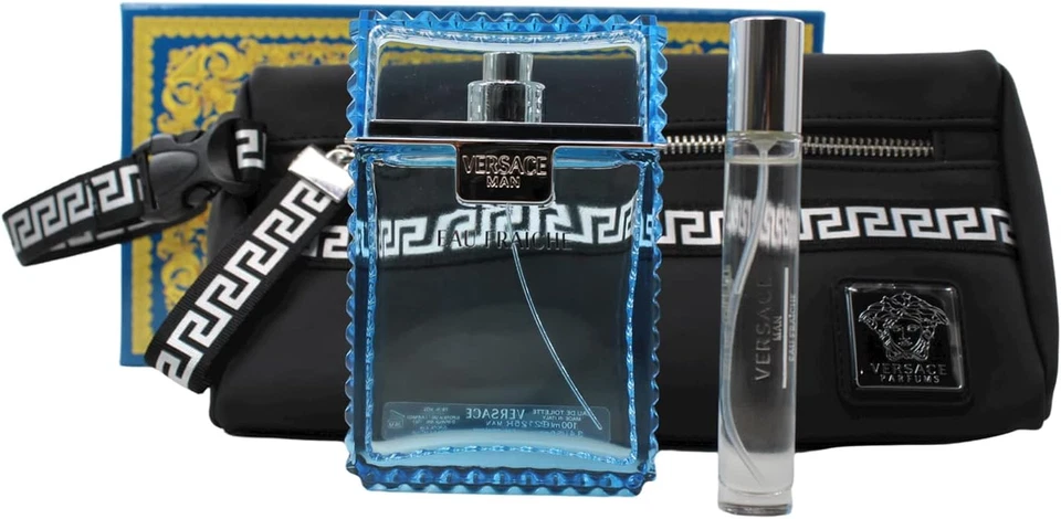 Versace Man Eau Fraiche 3 Piece 100Ml Eau De Toilette by Versace for Men Gift Se - image 2 of 4