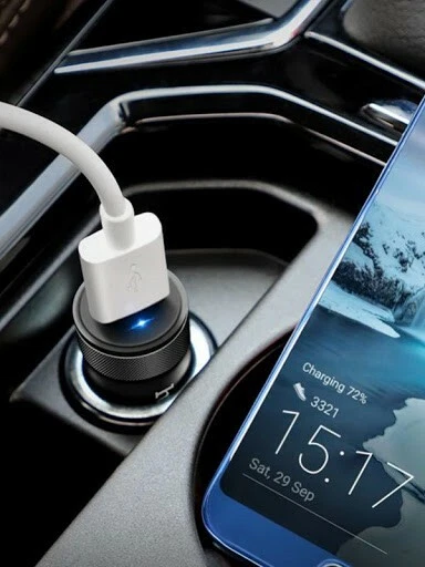 Fast Car Charger For Samsung Galaxy S10 S9 S8 Note8 For iPhone 11 11 Pro Max XS - Image 2 of 4
