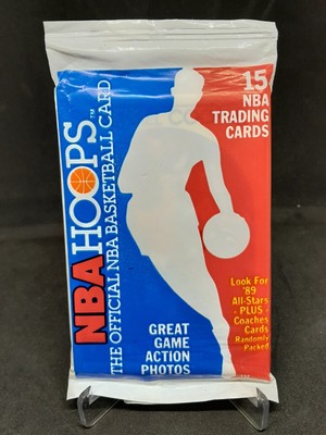1989-90 NBA Hoops Series 1 Pack 15 Basketball Cards OVP NEU   Michael Jordan