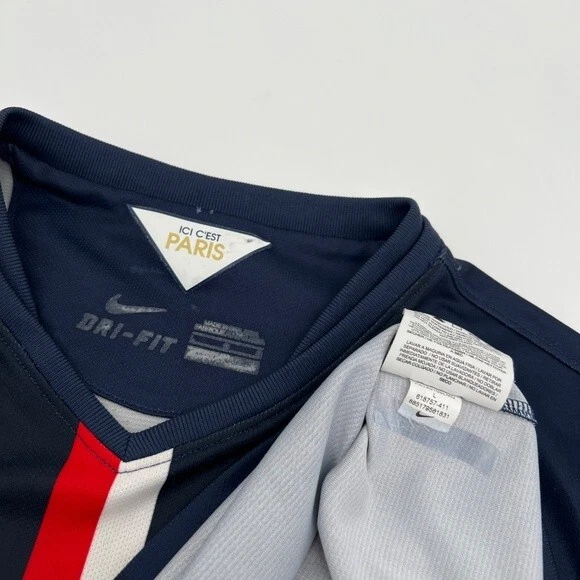 Ibrahimovic #10 Paris Saint Germain (PSG) 2014/2015 Home ORIGINAL Nike Jersey L - Image 4 of 4