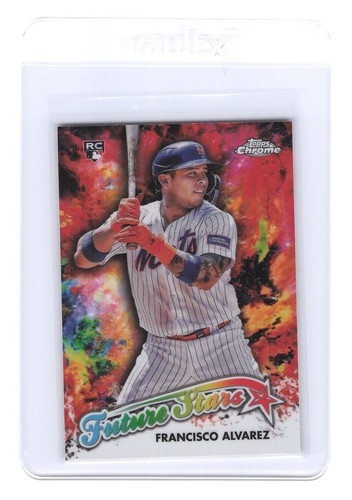 2023 Topps Chrome Update "Future Stars" Francisco Alvarez RC #FSU-20 - Picture 1 of 2