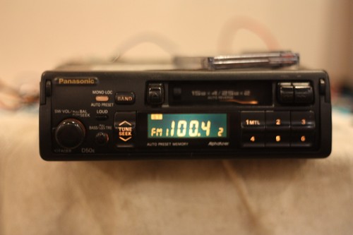 Panasonic CQ-D50EN Car Radio Cassette Autoradio Old School Toyota - Picture 8 of 16