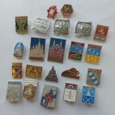 Soviet Pin Badge ,lot 21 Pcs. 747A