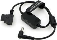 Alvin’s Cables D-tap to DC Power Cable for Sony FX6 FX9 Camera Right Angle DC to