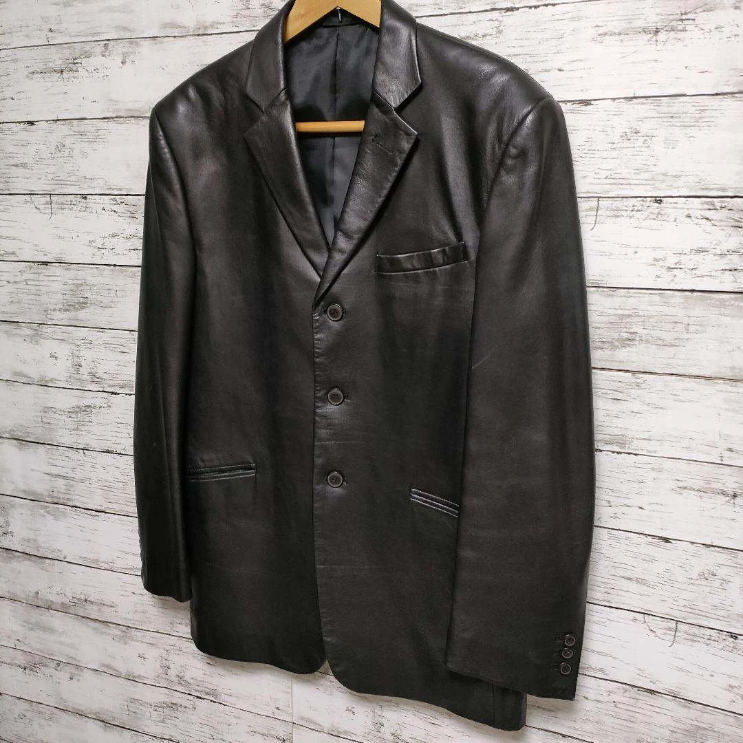 Yohji Yamamoto× DURBAN [A.A.R] Lamb leather jacket .size:M Super