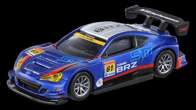ミニカー SUBARU BRZ R&D SPORT 2024 SUBARU BRZ R&D SPORT No.61 R&D SPORT GT300 SUPER GT 2024 T.Iguchi