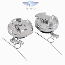 2PCS For Peterbilt Aluminum No Locking Diesel Fuel Cap FOR 11-04859-200 600212