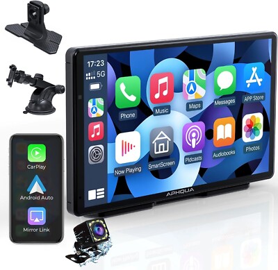 Aphqua A74 7,3'' HD Display Bluetooth Wireless Apple Android CarPlay Rückfahrkamera