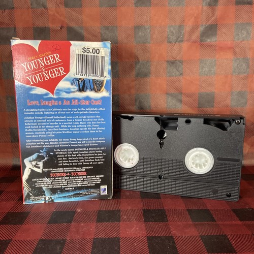Younger & Younger (VHS, 1993) Donald Sutherland Brendan Fraiser Percy Adlon - Bild 2 von 6