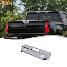 Chrome Rear Tailgate Door Handle Trim Cover For 19+ Chevy Silverado Accessories