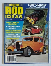 1001 Custom and Rod Ideas February 1976 - Building A Custom Camaro  (Read Cond)