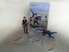 SCHLEICH  42002 VOLTIGIERSET PFERDESET DRESSUR FIGUR REITER OVP Nr.2