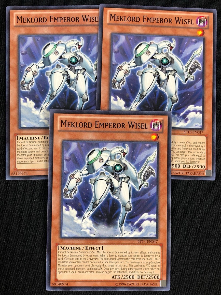 yugioh meklord emperor deck Meklord Emperor Wisel (Anime Art) - 8 cards set main image 0