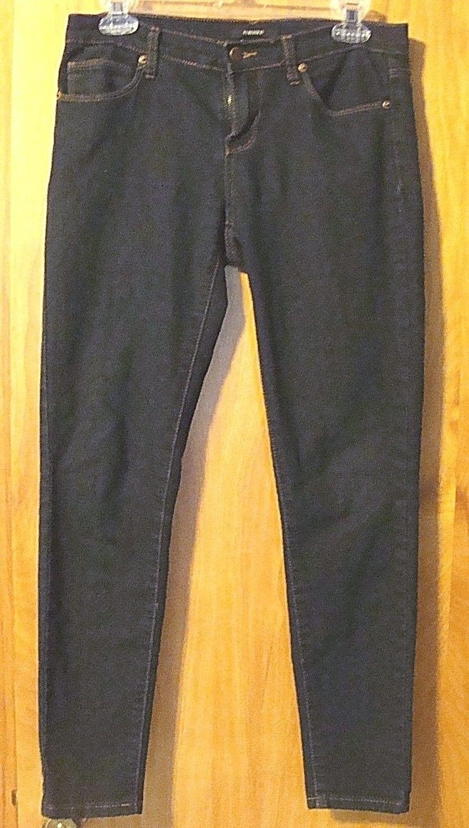 Skinny Regular Ankle Jeans - Bleu denim foncé - FEMME | H&M FR