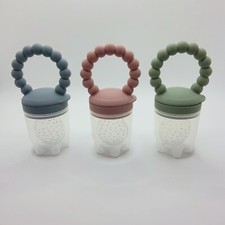 Baby Fresh Fruit Dummy Feeder Teethers Baby Weaning Feeder Pacifiers