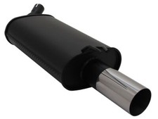 Novus Sportendschalldämpfer für Renaul Twingo (C06) 1 x 76mm RL-Design