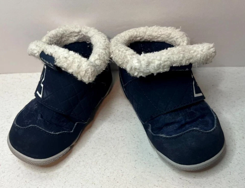 New Balance Niños B-Boot Cierre Alternativo Bebé/Niño Pequeño Talla 5" Azul Comodidad Foto 3 de 4