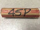 1945 P Lincoln Wheat Cent Pennies ~ Circulated ~ Full Roll of 50 ~ G - XF