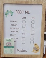 Pusheen Cat Feeding Reminder Dry Erase Board Brand New In Packaging
